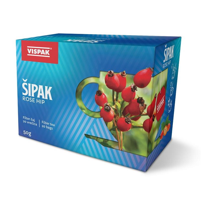 Thé d'églantine Vispak Bostea 50g